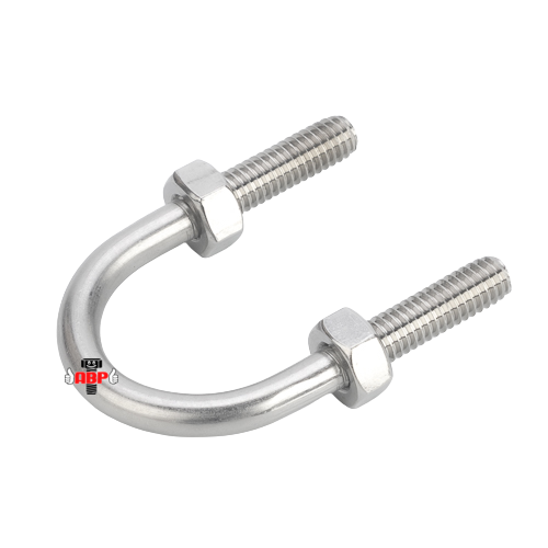 น๊อตตัว ยู + 2 หัวน๊อต สแตนเลส